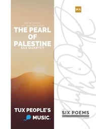 The pearl of Palestine for Saxophone Quartet cover Thumbnail